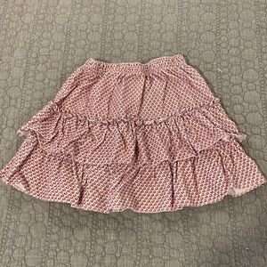Bella Bliss Girls Tiered skirt-  size 6